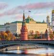 A Casa Brasil na Copa fica perto do Kremlin (foto), o principal ponto turístico de Moscou  Foto: Getty Images / Yulenochekk / BBC News Brasil