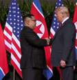 Presidente dos EUA, Donald Trump, e líder norte-coreano, Kim Jong Un  Foto: Reuters