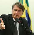 Bolsonaro durante sessão  Foto: Fabio Rodrigues Pozzebom / Agência Brasil
