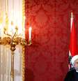 Presidente do Irã, Hassan Rouhani, durante entrevista coletiva em Viena 04/07/2018 REUTERS/Leonhard Foeger  Foto: Reuters