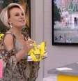 Ana Maria Braga divertiu Fernanda Gentil com indireta.  Foto: Twitter/@maisvoce_globo / Estadão