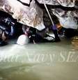 Imagem da Marinha da Tailândia mostra galeria alagada  Foto: Thai Navy Seal/Handout / via Reuters