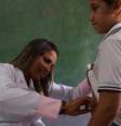 A médica cubana Taimara Gomes chegou a Lagarto em 2013  Foto: DW / Deutsche Welle