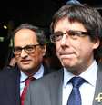 O líder separatista catação Carles Puigdemont, que será extraditado  Foto: EPA / Ansa - Brasil