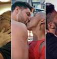 Bial e Galvão, Jonathan e Nego, Gagliasso e João Vicente: heterossexuais sem medo de um simples selinho  Foto: Reprodução / Instagram
