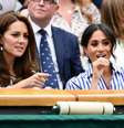 Kate Middleton e Meghan Markle assistiram a final feminina de tênis entre Serena Williams e a alemã Angelique Kerber  Foto: Getty Images / PurePeople