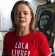 Gleisi Hoffman divulga vídeo direto de Havana, em Cuba, aos apoiadores de Lula  Foto: Reprodução/Facebook / Estadão Conteúdo