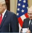 Putin e Trump disseram que reunião em Helsinki foi bastante produtiva  Foto: EPA / BBC News Brasil