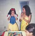 Luyara com a mãe, Marielle Franco, em seu aniversário de 5 anos  Foto: Arquivo pessoal / BBC News Brasil