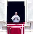 Papa Francisco durante celebração do Angelus, no Vaticano  Foto: ANSA / Ansa - Brasil
