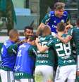 Com dois de Bruno Henrique, Palmeiras  time vence por 3 a 2 e chega aos 23 pontos, sete a menos que o líder Flamengo   Foto: BRUNO RIGANTI/FRAMEPHOTO / Estadão Conteúdo