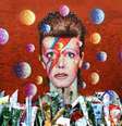 David Bowie foi vítima de um câncer no fígado e morreu em janeiro de 2016, aos 69 anos.  Foto: Instagram / @helengreeen / Estadão
