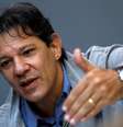 Ex-prefeito de São Paulo Fernando Haddad fala durante entrevista
17/04/2018 REUTERS/Leonardo Benassatto  Foto: Reuters