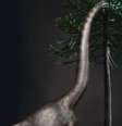 Ilustração de um braquiossauro; dinossauro foi um dos maiores a pisar na Terra  Foto: Davide Bonadonna / BBC News Brasil