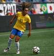 Atualmente, Marta defende o Orlando Pride, dos Estados Unidos  Foto: Otto Greule Jr/Getty Images / Getty Images
