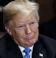 Donald Trump, presidente dos Estados Unidos, não tinha conhecimento da gravação feita por seu ex-advogado  Foto: Olivier Douliery-Pool / Getty Images