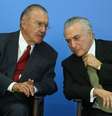 Michel Temer substituiu Dilma, alvo de impeachment, e José Sarney assumiu após a morte do presidente eleito Tancredo Neves  Foto: Valter Campanato/Ag. Brasil / BBC News Brasil