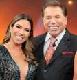 Patrícia Abravanel e Silvio Santos.  Foto: Gabriel Cardoso / SBT / Divulgação | Instagram / @patriciaabravanel / Estadão
