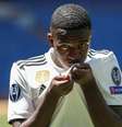 Vinícius Júnior deve começar como titular na partida amistosa entre Real Madrid e Manchester United  Foto: Susana Vera / Reuters