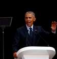 Obama faz discurso em Johannesburgo  Foto: Siphiwe Sibeko / Reuters