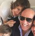 Luciana Gimenez parabenizou o ex-marido, Marcelo de Carvalho, com foto antiga no Instagram nesta quarta-feira, 1 de agosto de 2018  Foto: Divulgação, Instagram / Luciana Gimenez / PurePeople