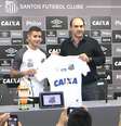 González é apresentado no Santos  Foto: Reprodução/Youtube / Estadão