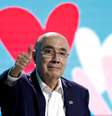 Candidato do MDB à Presidência, Henrique Meirelles, durante convenção do partido em Brasília 02/08/2018 REUTERS/Adriano Machado  Foto: Reuters