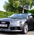Um Audi RS6 que pertenceu ao príncipe Harry foi colocado à venda em site britânico por 71,9 mil libras  Foto: AutoTrader/Divulgação / Estadão
