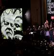 Líderes do PT discursam na convenção que formalizou candidatura do ex-presidente Luiz Inácio Lula da Silva
04/08/2018
REUTERS/Nacho Doce  Foto: Reuters
