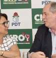 Ciro Gomes e Kátia Abreu formam chapa do PDT à Presidência da República  Foto: Divulgação/PDT / Estadão