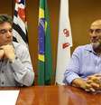 Andrés Sanchez e Rosenberg participaram de um vídeo no canal do Corinthians  Foto: Reprodução/Youtube / Estadão