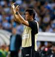 O técnico Zé Ricardo, quando ainda comandava o Vasco  Foto: Gabriel Rossi / Getty Images