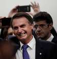 Presidenciável do PSL, deputado Jair Bolsonaro, é um dos líderes nas pesquisas de intenção de voto no estado de São Paulo, em cenário sem Lula  Foto: Reuters