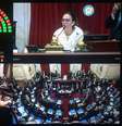 Por 38 votos contra e 31 a favor, Senado argentino rejeita projeto de lei que legalizaria o aborto no país  Foto: AFP/Getty Images / BBC News Brasil