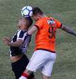 Jogo entre Ceará e Atlético-PR terminou empatado, sem gols, e a situação para os dois times permanece difícil no Brasileirão  Foto: LC Moreira / Futura Press