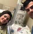 Thiago Panes e Miriane Becker acreditam que investimento milionário representará mais oportunidades para o filho no futuro  Foto: Arquivo Pessoal / BBC News Brasil