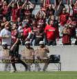 Pablo, jogador do Atlético-PR, comemora seu gol durante partida contra o Flamengo, válida pela décima nona rodada do Campeonato Brasileiro 2018  Foto: GERALDO BUBNIAK / Gazeta Press