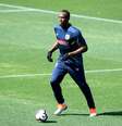 Usain Bolt participa de seu primeiro treino no time de futebol australiano Central Coast Mariners  Foto: AAP/Dan Himbrechts / Reuters