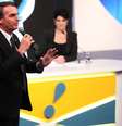 Candidatos à Presidência Bolsonaro e Marina em debate promovido pela RedeTV 17/08/2018 REUTERS/Paulo Whitaker  Foto: Reuters