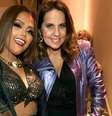 A consultora Malena Russo com Camila Loures: a roupa usada pelos famosos da web influencia milhões de seguidores  Foto: Divulgação
