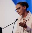 Candidata da Rede à Presidência, Marina Silva, durante debate realizado na Rede TV
17/08/2018 REUTERS/Paulo Whitaker  Foto: Reuters