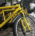 Bicicletas Yellow diante da sede da empresa em São Paulo
02/08/2018 REUTERS/Taís Haupt  Foto: Reuters