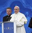 Papa Francisco preside celebração no Santuário de Knock, na Irlanda  Foto: ANSA / Ansa - Brasil