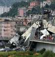 Ponte que desabou na cidade italiana de Genoa 14/08/2018 REUTERS/Stefano Rellandini  Foto: Reuters