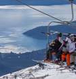 Vista do teleférico em Cerro Catedral, Bariloche   Foto: Emprotur Bariloche / Divulgação