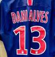 Camisa de Daniel Alves com o número 13  Foto: Reprodução / Instagram / Estadão