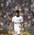 Gabriel lamenta chance perdida pelo Santos  Foto: Léo Pinheiro / Framephoto / Estadão Conteúdo