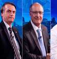 Ciro, Bolsonaro, Alckmin e Marina: visibilidade valiosa no principal telejornal da televisão brasileira  Foto: João Cotta/TV Globo / Divulgação