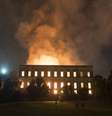 Incêndio no Museu Nacional, no Rio de Janeiro  Foto: ANSA / Ansa - Brasil