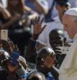 Papa Francisco durante audiência geral no Vaticano  Foto: ANSA / Ansa - Brasil